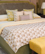 Olive Persian Print Bed - Zufolo Designs