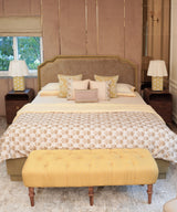 Olive Persian Print Bed - Zufolo Designs