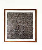 Framed Textile Ethnic Pattern Wall Art - Zufolo Designs