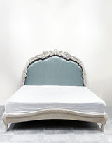 Teak Hand Carved Song Of Birds Bed - Zufolo Designs