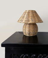Cane Round Lamp Ensemble - Zufolo Designs