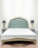 Teak Hand Carved Song Of Birds Bed - Zufolo Designs