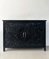 Carvred Coal Console - Zufolo Designs