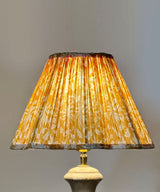 Mustard Meadow Pleated Shade