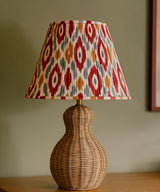 Cane Ember Ikat Table Lamp