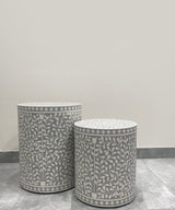 Vegan Inlay Layered Table Set Of two - Zufolo Designs
