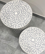 Vegan Inlay Layered Table Set Of two - Zufolo Designs