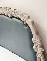 Teak Hand Carved Song Of Birds Bed - Zufolo Designs