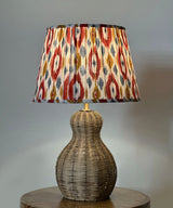 Cane Ember Ikat Table Lamp