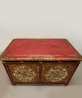 Lotus Bloom Tibetan Sideboard / Console