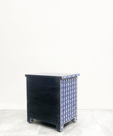Persian Vegan Inlay Night Stand / End Table - Zufolo Designs