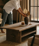 Rustic Wood Coffee Table - Zufolo Designs