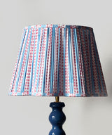 Blush & Sky Striped Shade