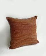 Rust Kantha Cushion Cover - Zufolo Designs
