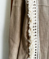 Boho Fringed Throw Blanket - Zufolo Designs