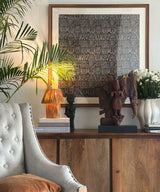 Framed Textile Ethnic Pattern Wall Art - Zufolo Designs