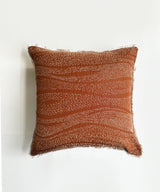 Rust Kantha Cushion Cover - Zufolo Designs
