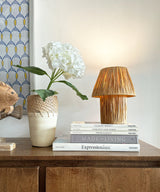 Raffia Table Lamp Ensamble - Zufolo Designs