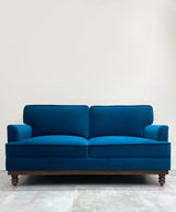 Eton Peacock Blue Three Seater Sofa - Zufolo Designs