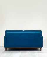 Eton Peacock Blue Three Seater Sofa - Zufolo Designs