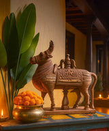 Nandi sculpture - Zufolo Designs