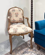Teak Hand Carved Vintage Fiza Chair - Zufolo Designs