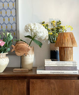 Raffia Table Lamp Ensamble - Zufolo Designs