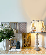 The Marigold Block Print Lamp