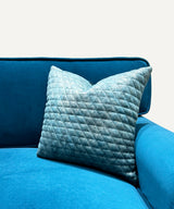 Quilted Velvet Cushion Cover - Zufolo Designs