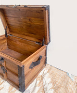 Boro Metal Embellished Chest / Storage Box - Zufolo Designs