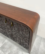 Teak Garden Of Eden Hand Carved Console / Buffet - Zufolo Designs