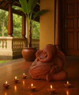 Rust Ganesha Sculpture - Zufolo Designs