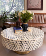 Mosaic Vegan Inlay Coffee Table