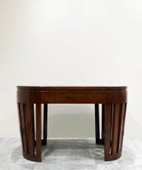 Teak Oval Royal Desk / Study Table - Zufolo Designs
