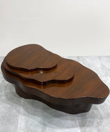 Teak Wave Three Tier Coffee Table