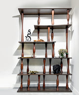 Teak Evolved Book Display cabinet / Bookcase - Zufolo Designs