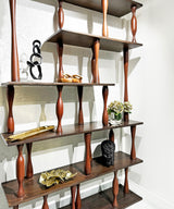 Teak Evolved Book Display cabinet / Bookcase - Zufolo Designs