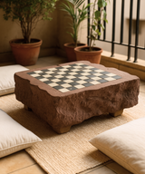 Ancient Chess Table