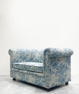 Repere Linen Printed Sofa - Zufolo Designs
