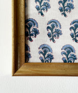 Indigo Buta Framed Wall Art