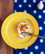 Sunny Glazed Plates set of 2 - Zufolo Designs