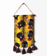 Faces Of The Tribe Wall Scroll - Zufolo Designs