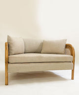 Teak Cane Chair / Sofa - Zufolo Designs
