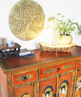 Hand Painted Zen Console - Zufolo Designs