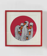 Fuchsia  Swan Wall Art - Zufolo Designs