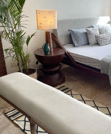 Turn Around Grey Wood Bed - Zufolo Designs