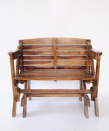 Two Seater Convertible Bench Turns Into Dining Table - Zufolo Designs