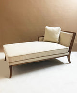 Dome Teak Velvet Chaise/ Daybed - Zufolo Designs