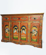 Hand Painted Zen Console - Zufolo Designs