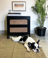 Chattai Cane Bed Side Table - Zufolo Designs